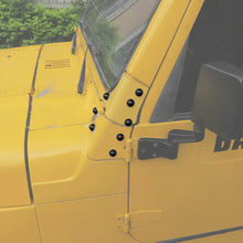 For 1997-2006 Jeep Wrangler TJ Exterior A-Pillar Screw Protection Cover Trim RT-TCZ