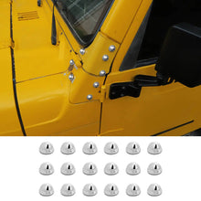 For 1997-2006 Jeep Wrangler TJ Exterior A-Pillar Screw Protection Cover Trim RT-TCZ