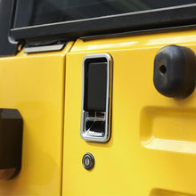 For 1997-2006 Jeep Wrangler TJ Exterior Car Rear Door Bowl Handle Cover Trim (3 pcs) RT-TCZ