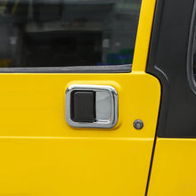 For 1997-2006 Jeep Wrangler TJ Exterior Car Rear Door Bowl Handle Cover Trim (3 pcs) RT-TCZ