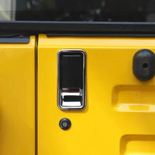 For 1997-2006 Jeep Wrangler TJ Exterior Car Rear Door Bowl Handle Cover Trim (3 pcs) RT-TCZ