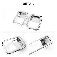 For 1997-2006 Jeep Wrangler TJ Exterior Car Rear Door Bowl Handle Cover Trim (3 pcs) RT-TCZ