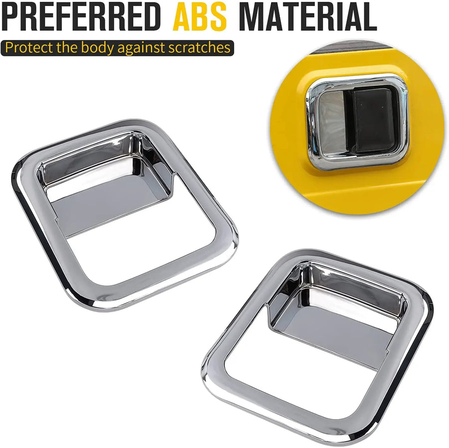 RT-TCZ Exterior Door Handle Bowl Trim Cover for 1997-2006 Jeep