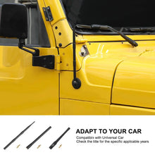 For 1997-2006 Jeep Wrangler TJ Exterior Hood Side Antenna Mast Radio RT-TCZ