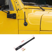 For 1997-2006 Jeep Wrangler TJ Exterior Hood Side Antenna Mast Radio RT-TCZ