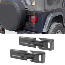 For 1997-2006 Jeep Wrangler TJ Exterior Rear Tailgate Spare Hinges Covers Trim (2 pcs) RT-TCZ