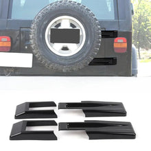 For 1997-2006 Jeep Wrangler TJ Exterior Rear Tailgate Spare Hinges Covers Trim (2 pcs) RT-TCZ