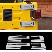 For 1997-2006 Jeep Wrangler TJ Exterior Rear Tailgate Spare Hinges Covers Trim (2 pcs) RT-TCZ