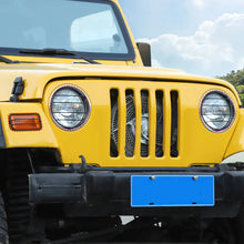 For 1997-2006 Jeep Wrangler TJ Exterior Side Turn Signal Light Headlight Guard Trim Cover Kit (6 pcs) RT-TCZ