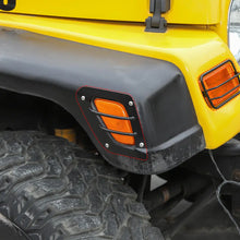 For 1997-2006 Jeep Wrangler TJ Exterior Side Turn Signal Light Headlight Guard Trim Cover Kit (6 pcs) RT-TCZ