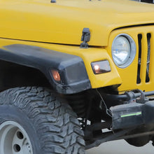 For 1997-2006 Jeep Wrangler TJ Front Bumper Signal Fender Side Marker Light Cover Accessories (4 pcs) RT-TCZ
