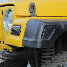 For 1997-2006 Jeep Wrangler TJ Front Bumper Signal Fender Side Marker Light Cover Accessories (4 pcs) RT-TCZ