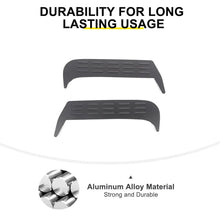 For 1997-2006 Jeep Wrangler TJ Front Door Window Louver Air Vent Panel Cover Trim (2 pcs) RT-TCZ