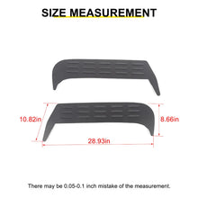 For 1997-2006 Jeep Wrangler TJ Front Door Window Louver Air Vent Panel Cover Trim (2 pcs) RT-TCZ
