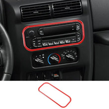 For 1997-2006 Jeep Wrangler TJ Interior Center Console  Radio Cover Trim Frame RT-TCZ