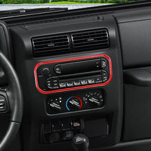 For 1997-2006 Jeep Wrangler TJ Interior Center Console  Radio Cover Trim Frame RT-TCZ