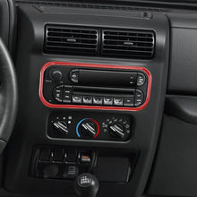 For 1997-2006 Jeep Wrangler TJ Interior Center Console  Radio Cover Trim Frame RT-TCZ