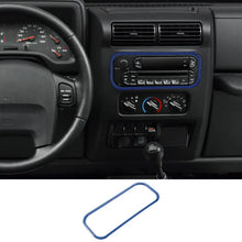 For 1997-2006 Jeep Wrangler TJ Interior Center Console  Radio Cover Trim Frame RT-TCZ