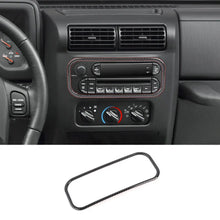 For 1997-2006 Jeep Wrangler TJ Interior Center Console  Radio Cover Trim Frame RT-TCZ