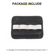 For 1997-2006 Jeep Wrangler TJ Interior Copilot Handle Protection Cover Tool Storage Bag RT-TCZ