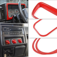 For 1997-2006 Jeep Wrangler TJ Interior Decoration Trim Kit Cover (18 pcs) RT-TCZ