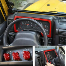 For 1997-2006 Jeep Wrangler TJ Interior Decoration Trim Kit Cover (18 pcs) RT-TCZ