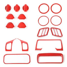 For 1997-2006 Jeep Wrangler TJ Interior Decoration Trim Kit Cover (18 pcs) RT-TCZ