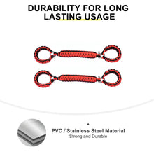For 1997-2006 Jeep Wrangler TJ Interior Top Roll Bar Grab Handles Grip Accessories (2 pcs) RT-TCZ