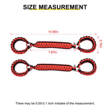 For 1997-2006 Jeep Wrangler TJ Interior Top Roll Bar Grab Handles Grip Accessories (2 pcs) RT-TCZ