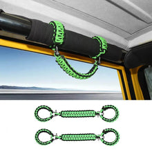 For 1997-2006 Jeep Wrangler TJ Interior Top Roll Bar Grab Handles Grip Accessories (2 pcs) RT-TCZ