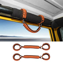 For 1997-2006 Jeep Wrangler TJ Interior Top Roll Bar Grab Handles Grip Accessories (2 pcs) RT-TCZ