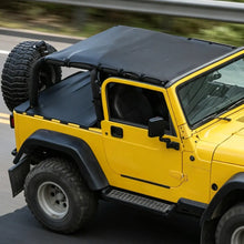 For 1997-2006 Jeep Wrangler TJ Leather Soft Top Bikini & Cargo Cover Cargo Privacy Shade RT-TCZ