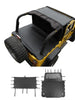 For 1997-2006 Jeep Wrangler TJ Leather Soft Top Bikini & Trunk Isolation Partition Cover RT-TCZ