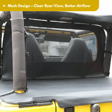 For 1997-2006 Jeep Wrangler TJ Leather Soft Top Bikini & Trunk Isolation Partition Cover RT-TCZ