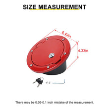 For 1997-2006 Jeep Wrangler TJ Locking Fuel Filler Door Gas Tank Cap RT-TCZ