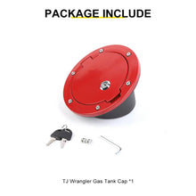 For 1997-2006 Jeep Wrangler TJ Locking Fuel Filler Door Gas Tank Cap RT-TCZ