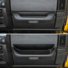 For 1997-2006 Jeep Wrangler TJ Passenge rCo-Pilot Grab Bar Storage Box Tray Organizer, Black RT-TCZ