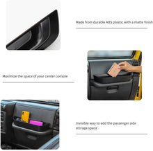 For 1997-2006 Jeep Wrangler TJ Passenge rCo-Pilot Grab Bar Storage Box Tray Organizer, Black RT-TCZ