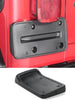 For 1997-2006 Jeep Wrangler TJ Rear License Plate Frame Holder Mount Bracket Black RT-TCZ