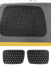 For 1997-2006 Jeep Wrangler TJ Rear Window Glass Guards Cover Trim RT-TCZ