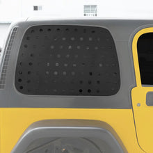 For 1997-2006 Jeep Wrangler TJ Rear Window Glass Guards Cover Trim RT-TCZ