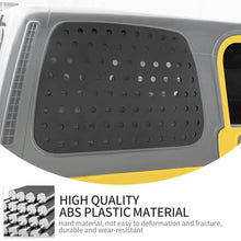 For 1997-2006 Jeep Wrangler TJ Rear Window Glass Guards Cover Trim RT-TCZ