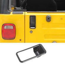 For 1997-2006 Jeep Wrangler TJ Tailgate Exterior Door Rear Trunk Grab Handle Bowl Cover Trim RT-TCZ
