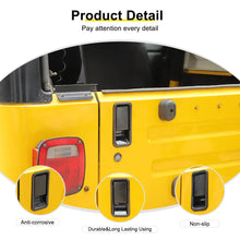 For 1997-2006 Jeep Wrangler TJ Tailgate Exterior Door Rear Trunk Grab Handle Bowl Cover Trim RT-TCZ
