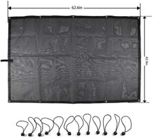 For 1997-2006 Jeep Wrangler TJ Top Front & Rear Sunshade Mesh Cover Shade Bikini UV Protection RT-TCZ