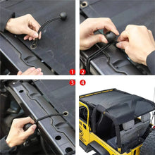 For 1997-2006 Jeep Wrangler TJ Top Front & Rear Sunshade Mesh Cover Shade Bikini UV Protection RT-TCZ