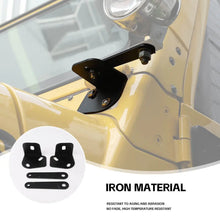 For 1997+ Jeep Wrangler TJ JK Front LED Light A-Pillar Mount Brackets Kits Metal RT-TCZ