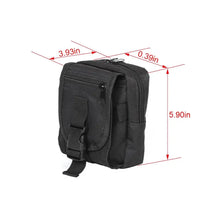 For 1997+ Jeep Wrangler YJ CJ TJ JK JL JT Co-Pilot Grab Bar Storage Bag Organizer Black RT-TCZ
