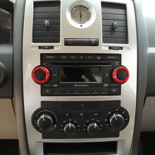 For 2006-2010 Jeep Grand Cherokee Audio Control Knob Trim Ring（2 pcs） RT-TCZ