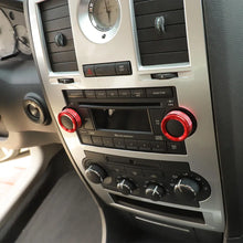 For 2006-2010 Jeep Grand Cherokee Audio Control Knob Trim Ring（2 pcs） RT-TCZ
